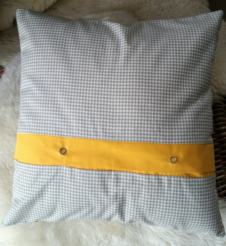 Kuschelkissen "An Apple a Day..." 40x40cm Nähanleitung inkl. Applikationsvorlagen