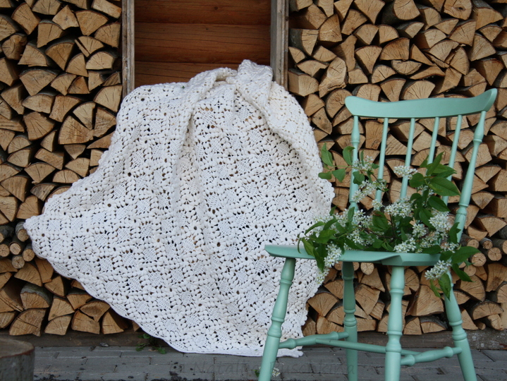Eine Decke zum Einkuscheln - Häkelanleitung