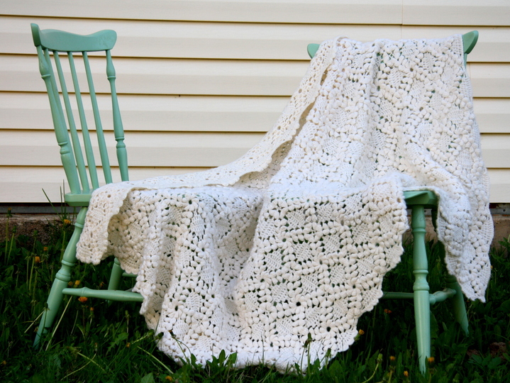 Eine Decke zum Einkuscheln - Häkelanleitung