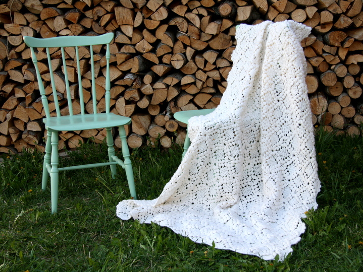 Eine Decke zum Einkuscheln - Häkelanleitung