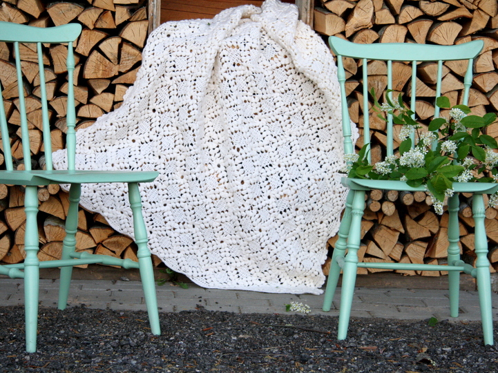 Eine Decke zum Einkuscheln - Häkelanleitung