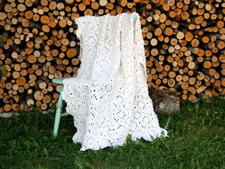 Eine Decke zum Einkuscheln - Häkelanleitung