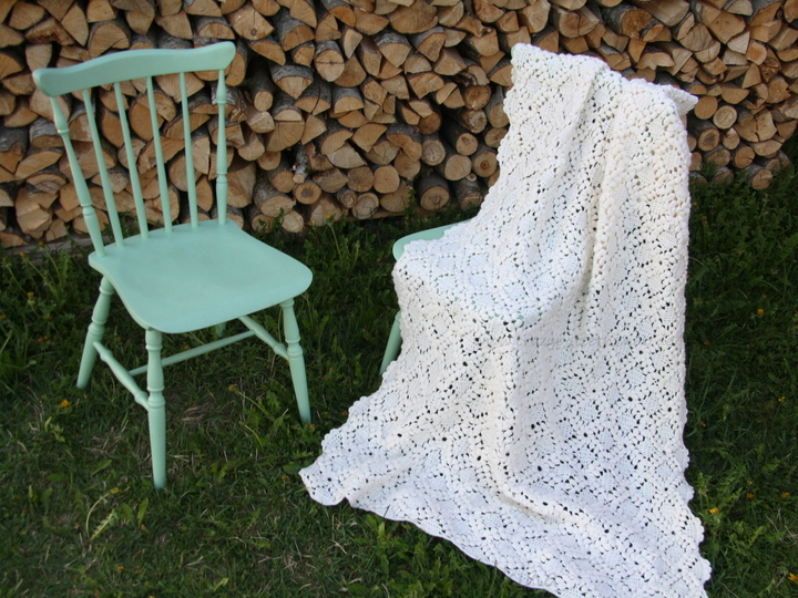 Eine Decke zum Einkuscheln - Häkelanleitung