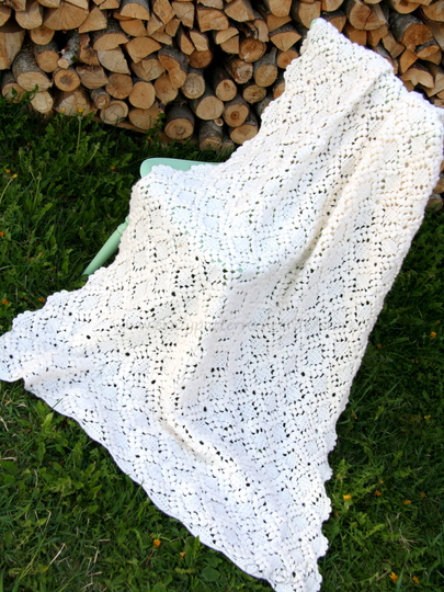 Eine Decke zum Einkuscheln - Häkelanleitung