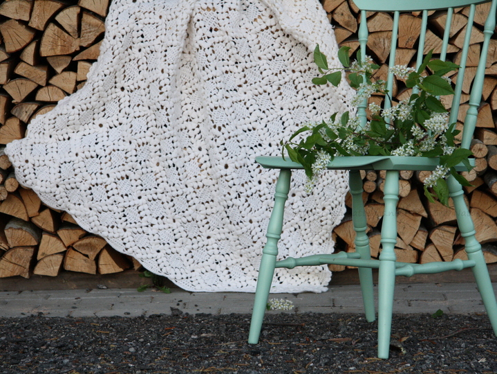 Eine Decke zum Einkuscheln - Häkelanleitung