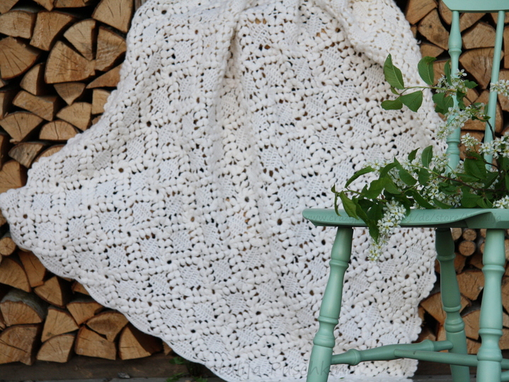 Eine Decke zum Einkuscheln - Häkelanleitung