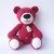 Bear with Heart amigurumi crochet pattern. DIY handmade toy.