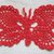 Gehäkelter Schmetterling – 19 x 12 cm groß