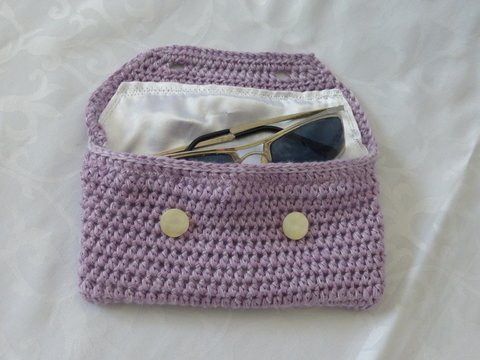 Häkelanleitung Brillenetui