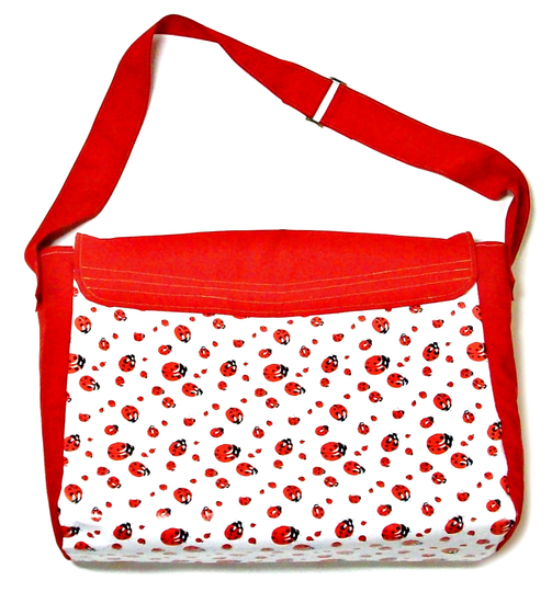 Messenger Bag Nähanleitung mit Schnittmuster