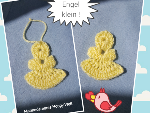 Engel Anhänger "klein", Applikation 