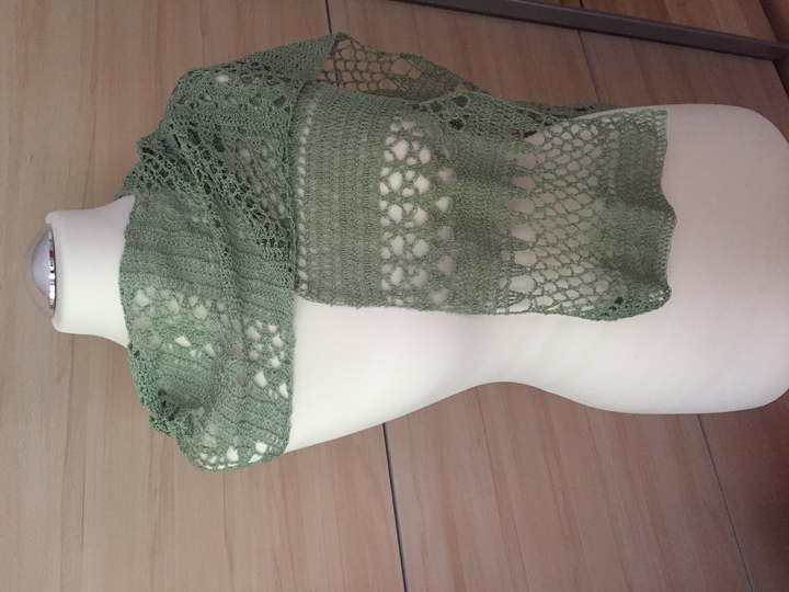 Häkelanleitung Lace - Schal 