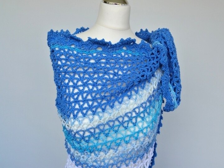 Häkelanleitung alle Größen Shirts,Pulli und Tuch Summer Edition No.1