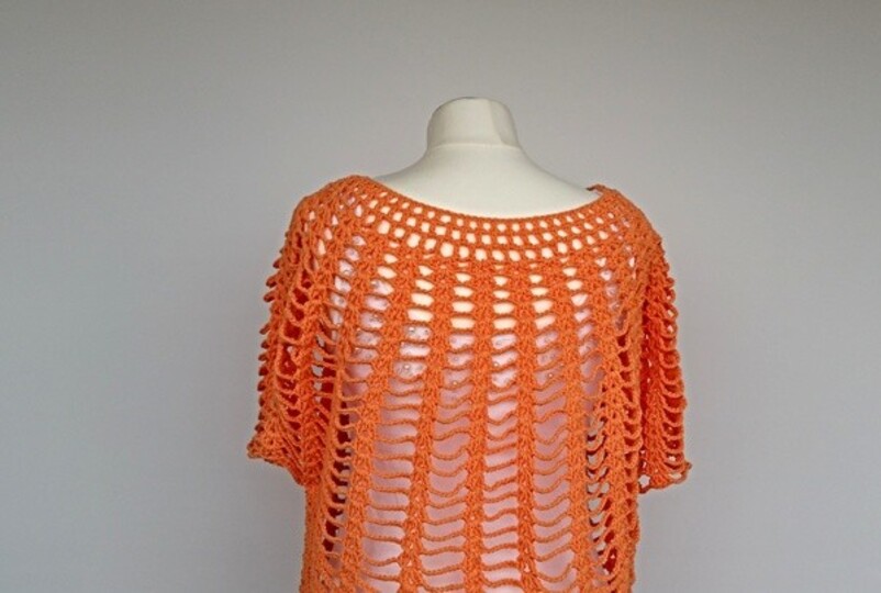 Häkelanleitung alle Größen Shirts,Pulli und Tuch Summer Edition No.1