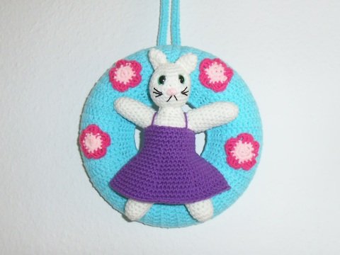 Türkranz Katze - Häkelanleitung