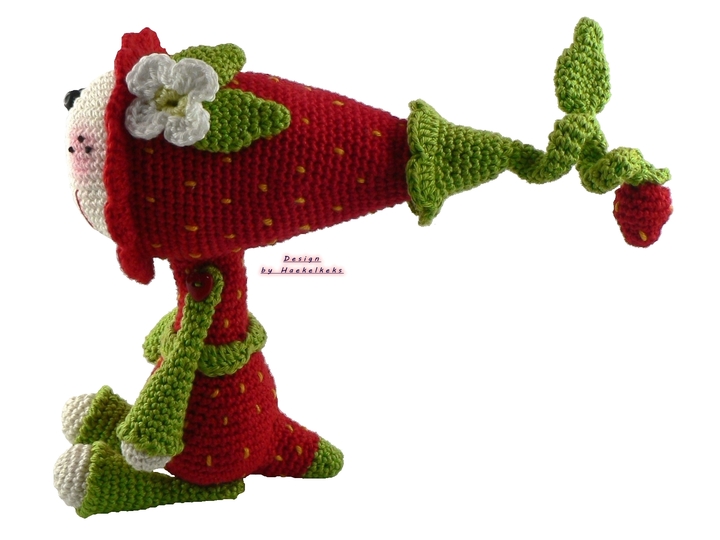 Erdbeer-Tropfi -- Häkelanleitung von Haekelkeks®