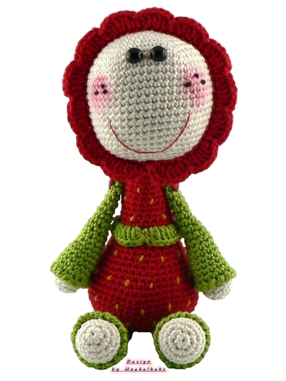 Erdbeer-Tropfi -- Häkelanleitung von Haekelkeks®