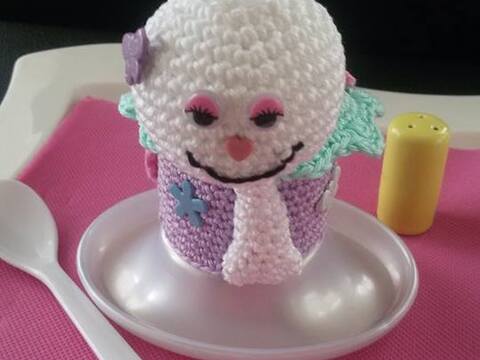 Häkelanleitung Eierwärmer Schnecki