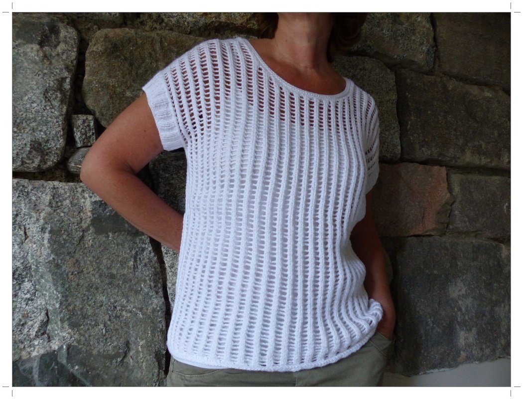 Grobmaschiger Lochstrickpulli, E-Book