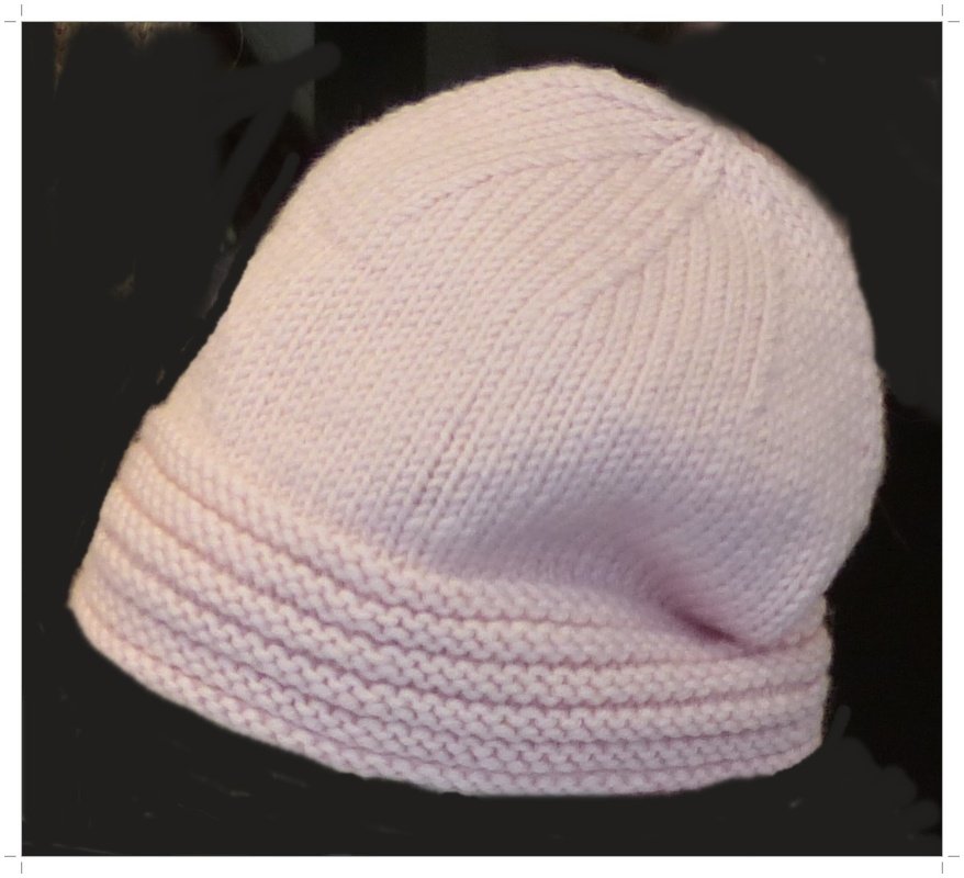 Babymütze in 2 Größen, Strickanleitung