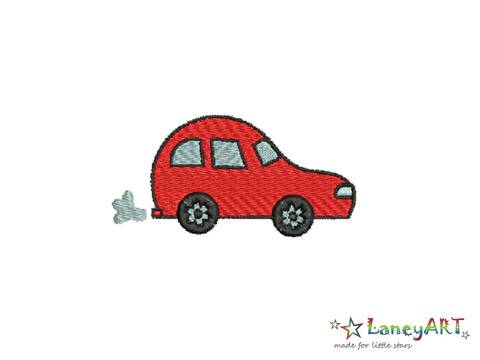 Stickdatei "Auto" Pes Format (Deco, Brother, Babylock) 