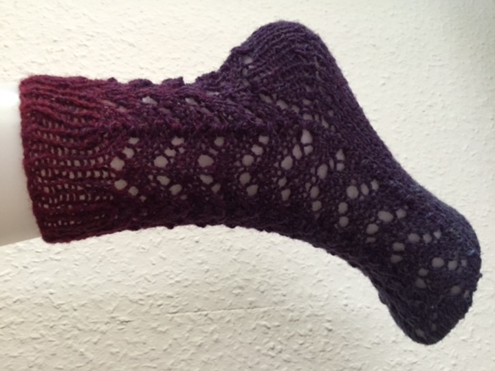 Socken Bunte Forelle - Strickanleitung