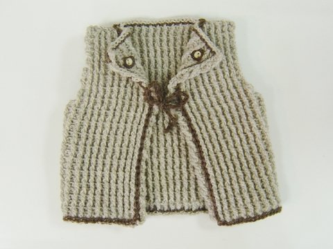 Häkelanleitung Baby-Trachtenleiberl