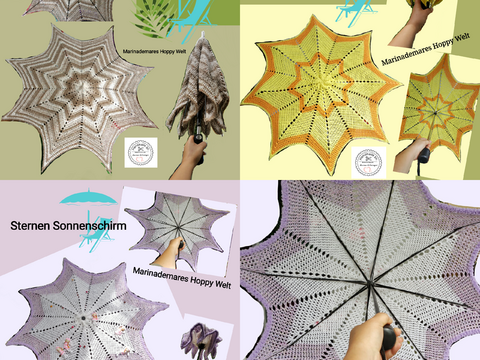 Sternen Sonnenschirm 