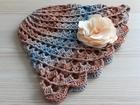 "Lady Joy" gehäkelter Sommerhut, PDF-Anleitung