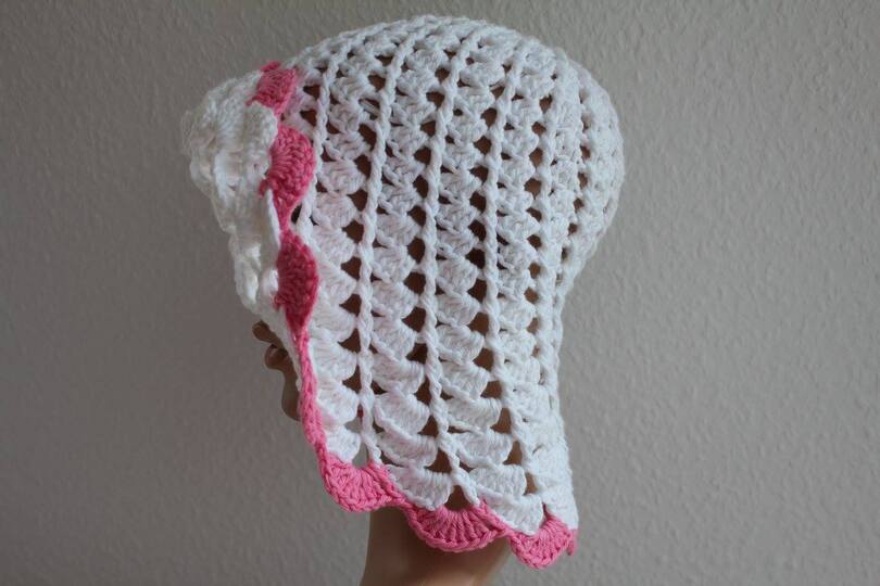 "Lady Joy" gehäkelter Sommerhut, PDF-Anleitung