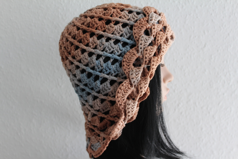 "Lady Joy" gehäkelter Sommerhut, PDF-Anleitung