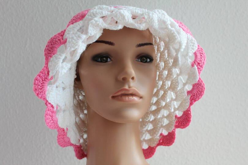 "Lady Joy" gehäkelter Sommerhut, PDF-Anleitung