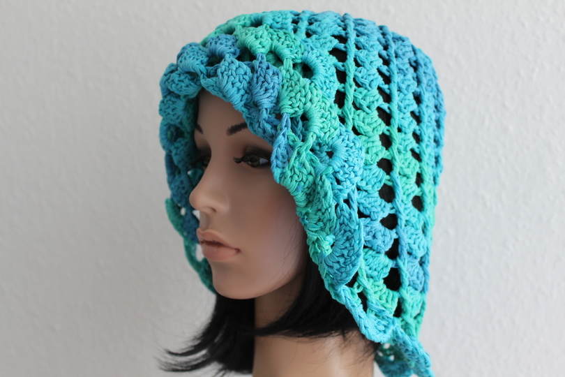 "Lady Joy" gehäkelter Sommerhut, PDF-Anleitung