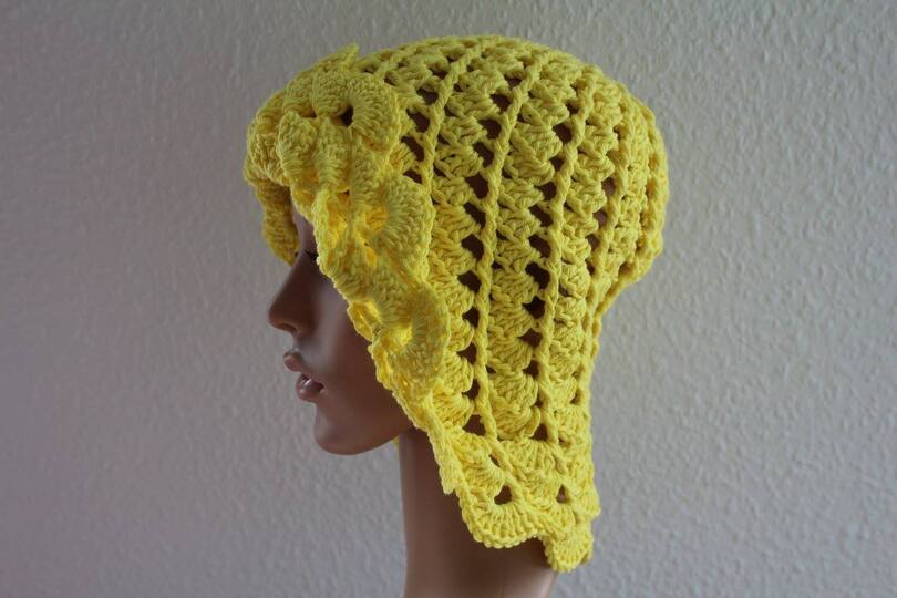 "Lady Joy" gehäkelter Sommerhut, PDF-Anleitung