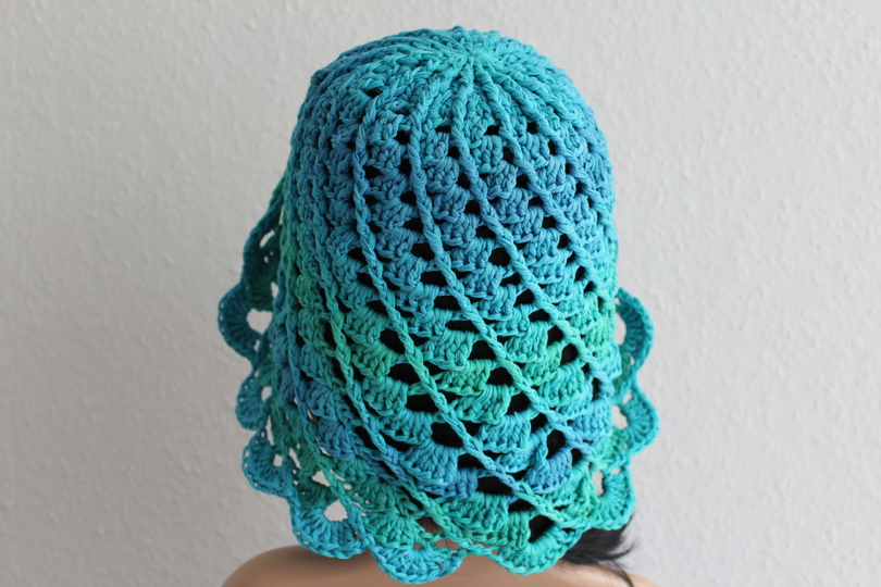 "Lady Joy" gehäkelter Sommerhut, PDF-Anleitung