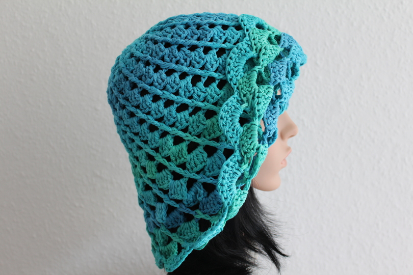 "Lady Joy" gehäkelter Sommerhut, PDF-Anleitung