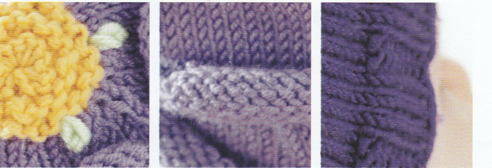 Strickanleitung Mütze  „Zarte Anemone“, Kleine Schönheit für kalte Köpfchen