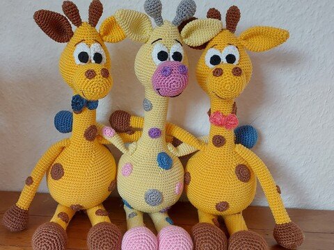 Häkelanleitung Giraffe "Raffi"