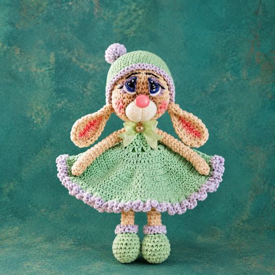 Crochet Pattern Miss Susi Bunny