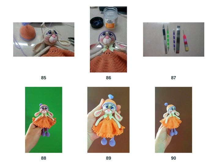 Crochet Pattern Miss Susi Bunny PDF