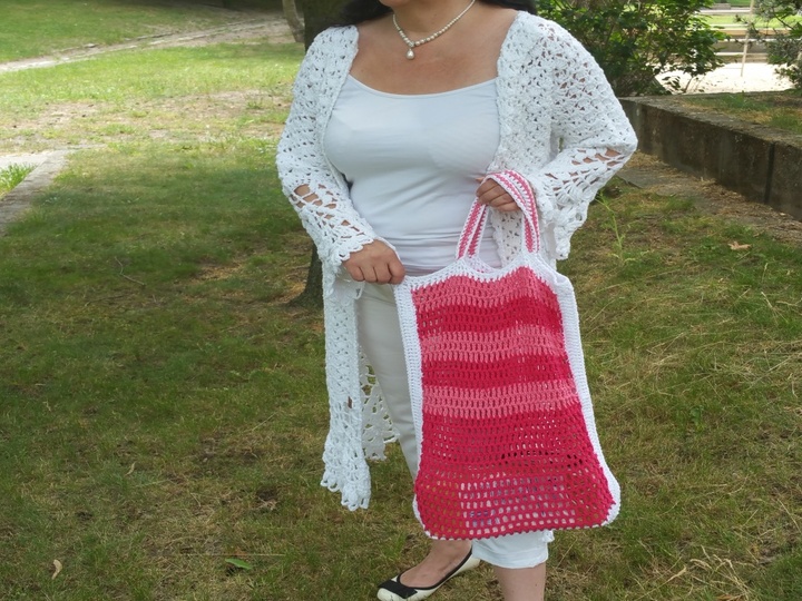 Häkelanleitung Einkaufsnetz Shopping Bag No.1