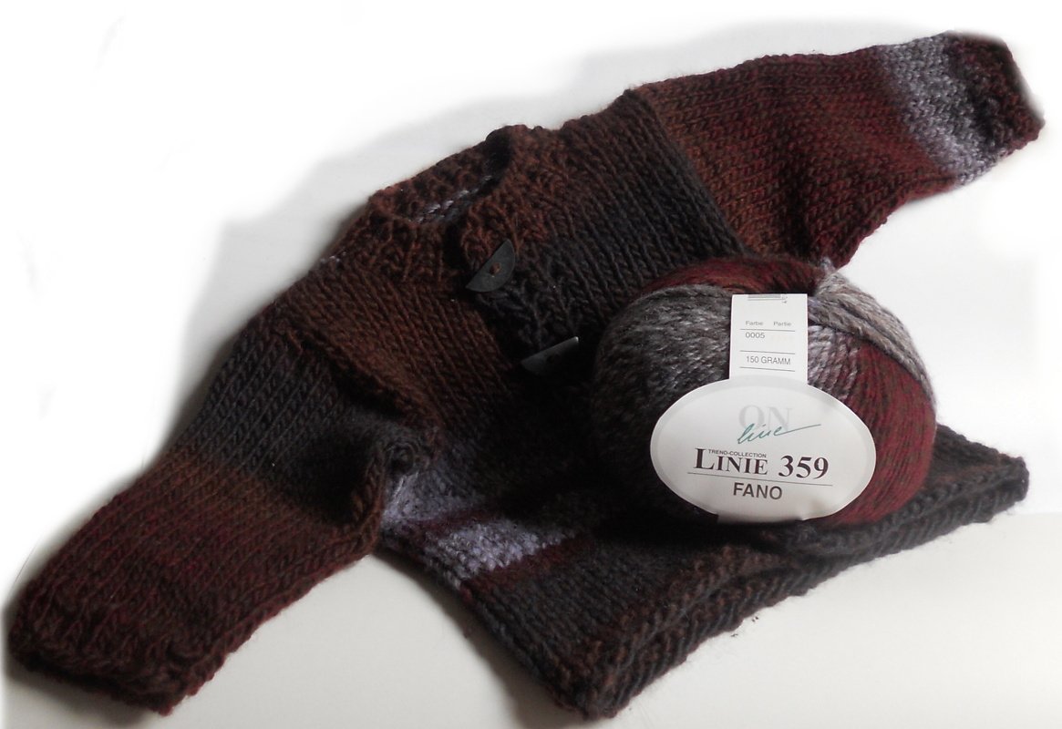 Strickanleitung*Baby/Kleinkind-Jacke* entspricht der Größe 98/104 ( 18-24 Monate ) - Bild 2