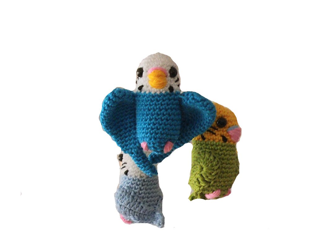 Kleine Wellensittiche (2 Modelle) - Häkelanleitung - Bild 3