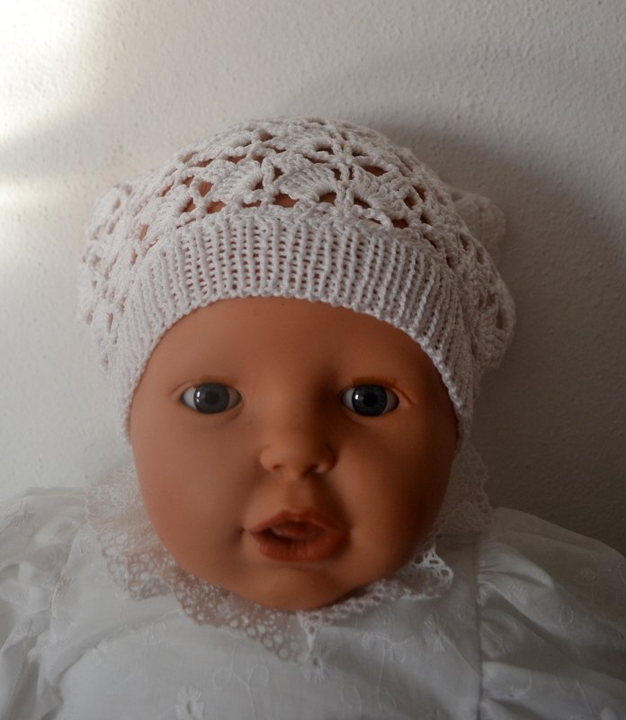 Baby & Kinder Kopftuch, Kopftuchmütze * Gehäkelt - Bild 5