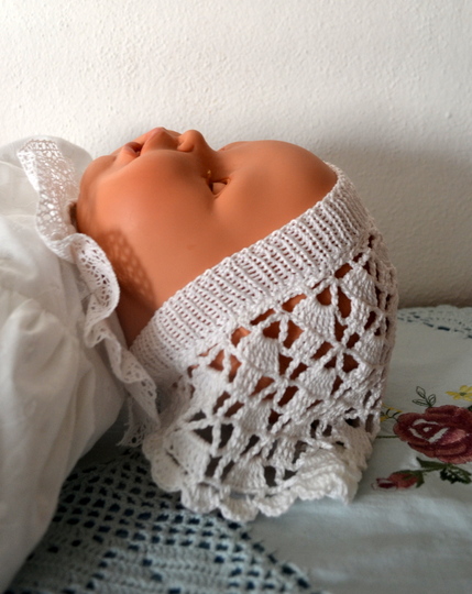 Baby & Kinder Kopftuch, Kopftuchmütze * Gehäkelt 