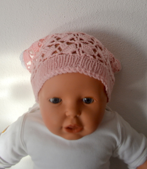 Baby & Kinder Kopftuch, Kopftuchmütze * Gehäkelt 