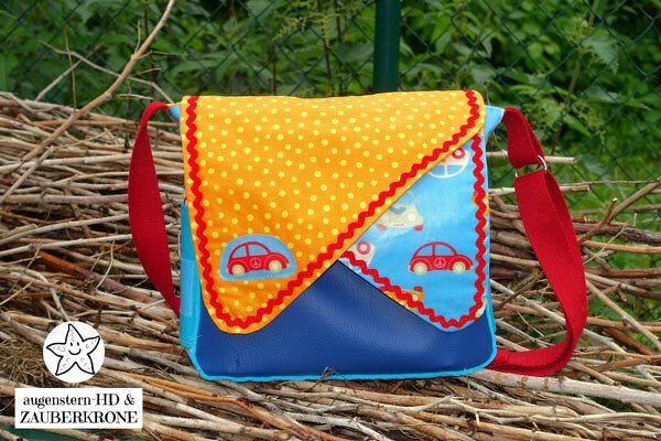 Kindergartentasche nähen - Schnittmuster und Nähanleitung