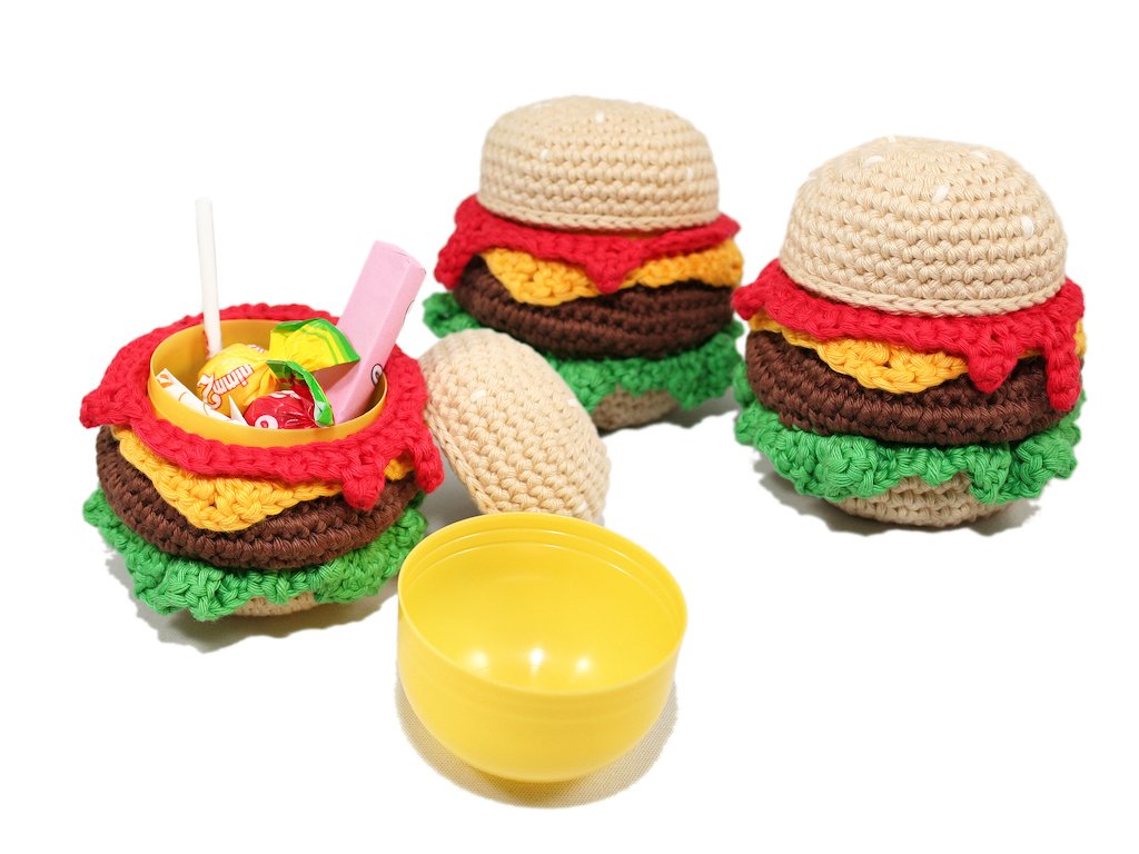 Burger Surprise - Crochet Pattern