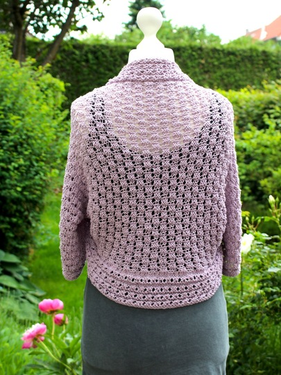 Strickanleitung Bolero / Seelenwärmer, Größen 34 - 52