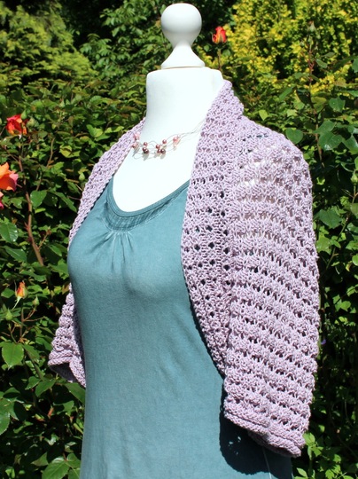 Strickanleitung Bolero / Seelenwärmer, Größen 34 - 52